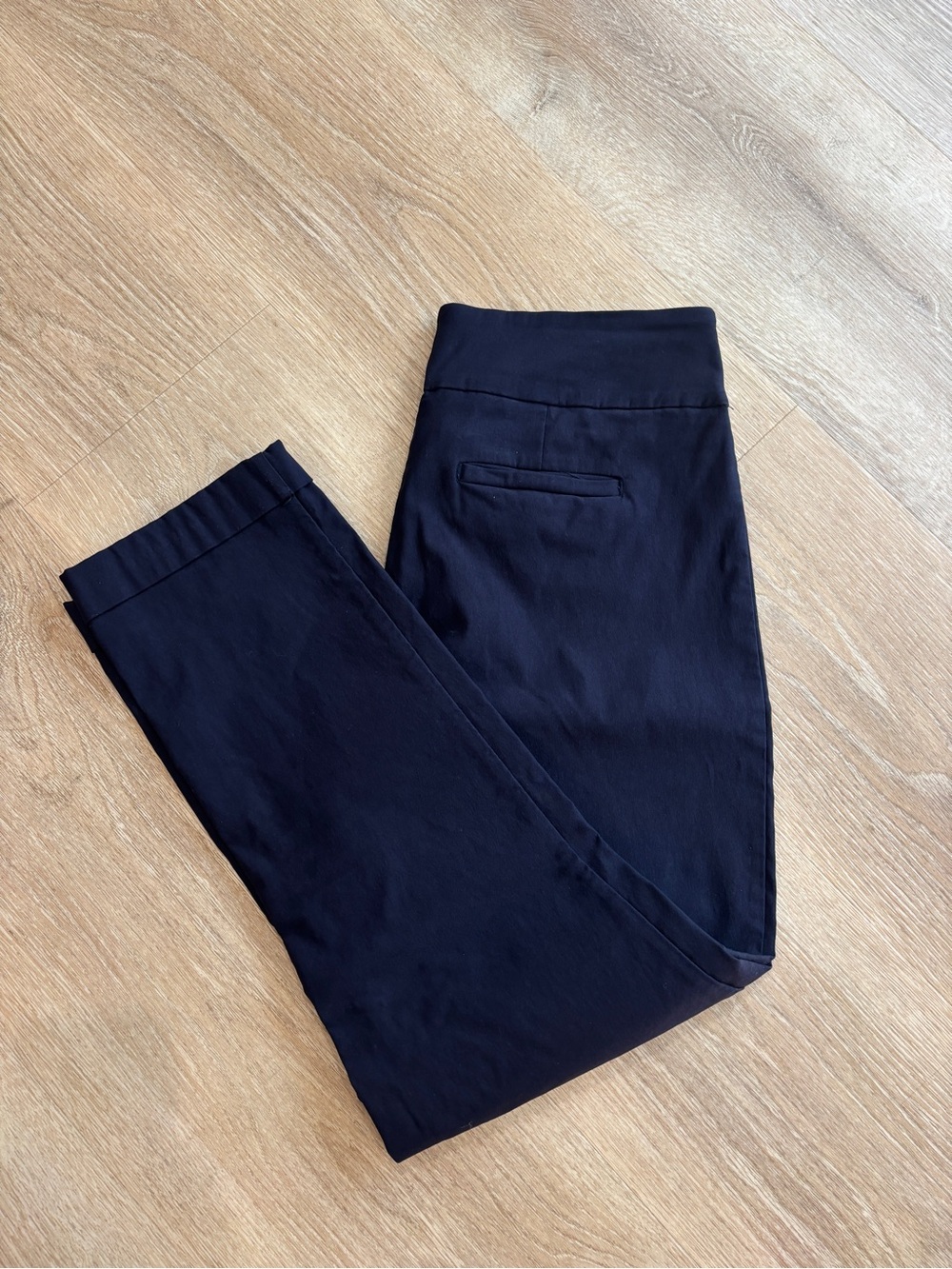 Tribal Navy Cropped Pant